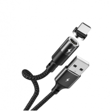Кабель магнитный microUSB черный 1.2 м Remax Zigie Series RC-102m 